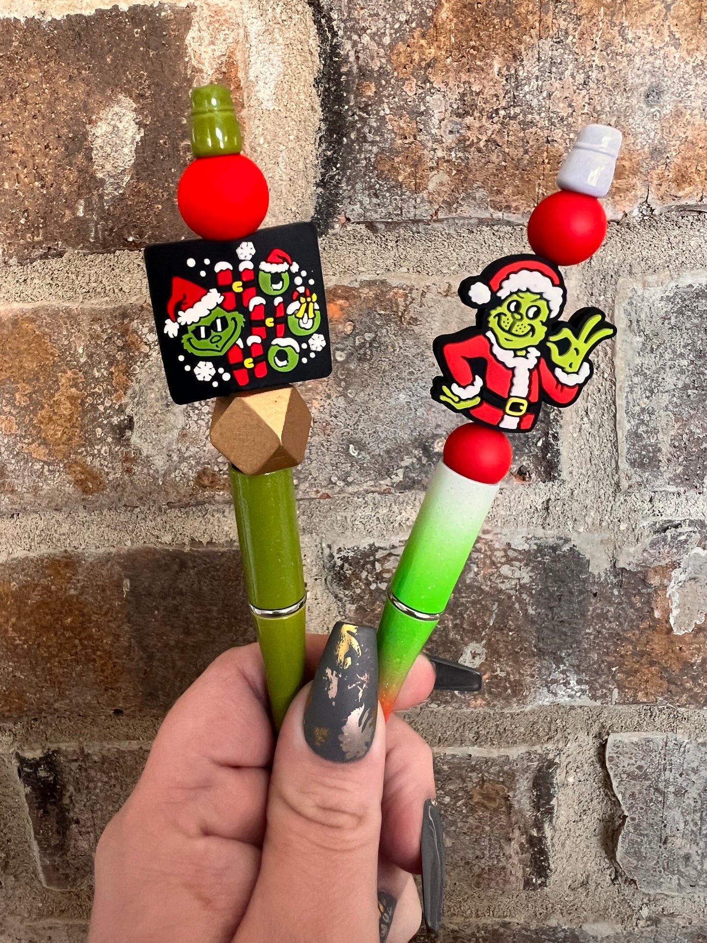 Ho Ho Ho OR Santa Hats Pens