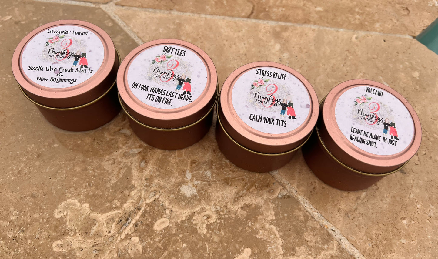 Adult Themed Mini Candles