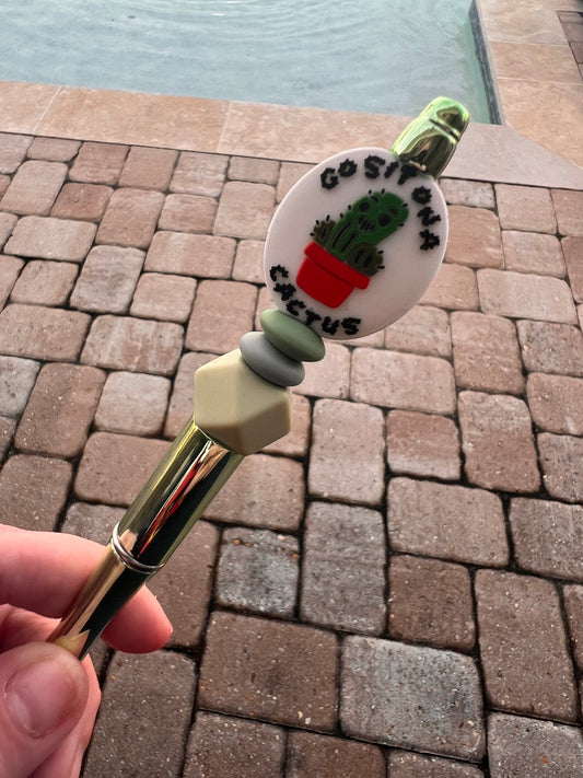 Sit On A Cactus Pen